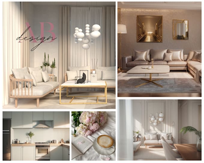 Make any interior design 3d model in sketchup and render by ...