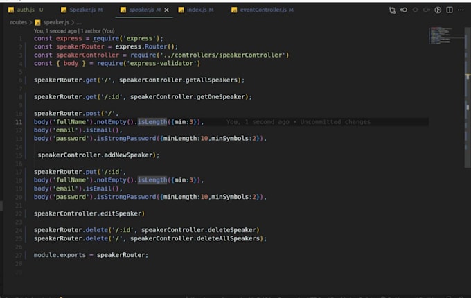 Create your node js an express apis for you by Ptronics | Fiverr