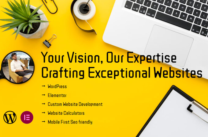 do web design and code using wordpress and elementor