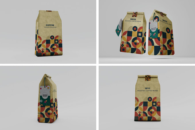 Design coffee bag , coffee packaging and coffee label by Previewproject ...