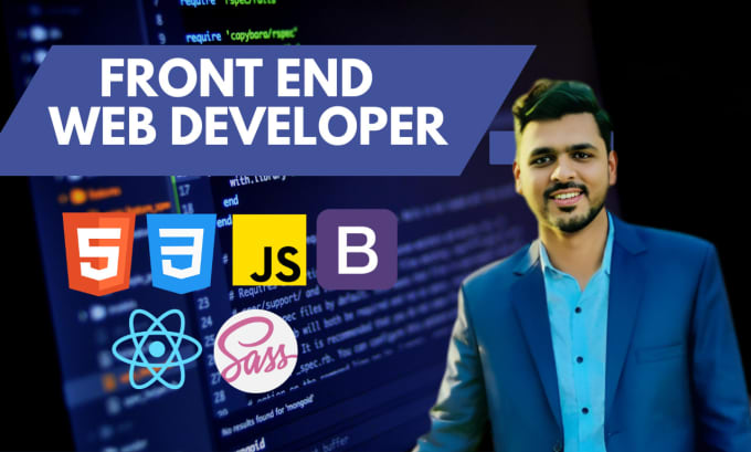 Be front end developer in html css reactjs by Webthoughtz | Fiverr