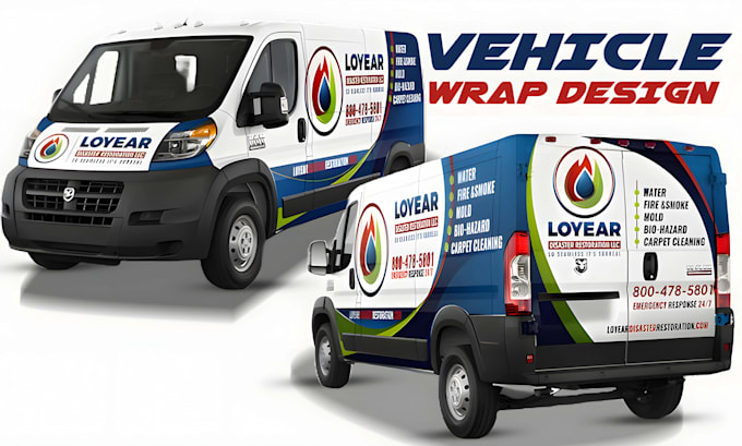 make creative vehicle wrap design for your car, truck, van