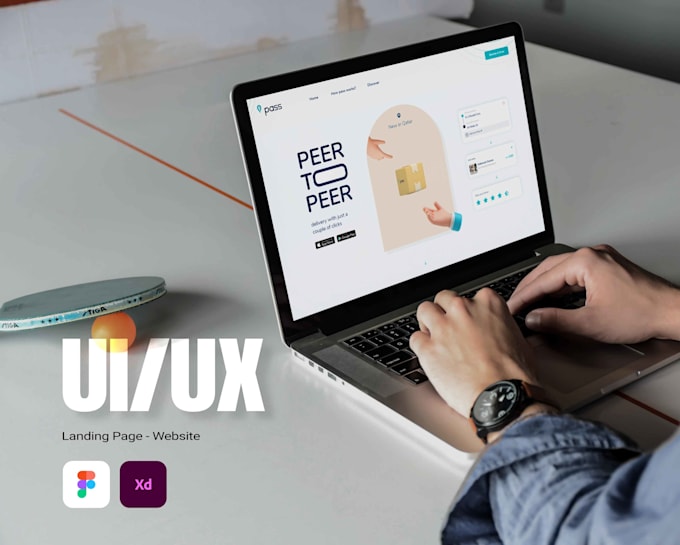Do website ui ux design, landing page ui ux design in figma and xd by ...