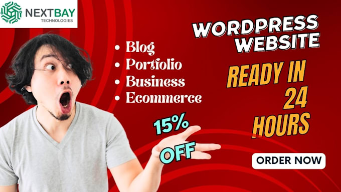 create a mobile responsive wordpress website through elementor pro in 24 hours