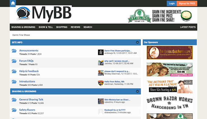 build a forum website using open source scripts like mybb, phpbb, etc