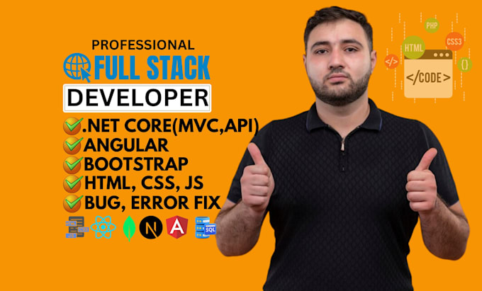 build or rebuild website development full stack developer create custom website