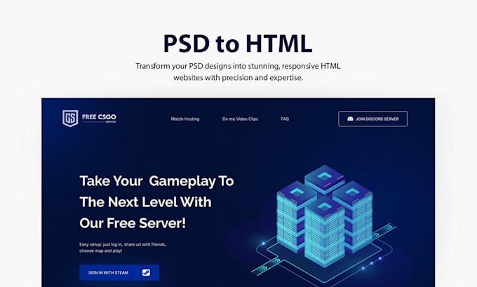 Transform your psd design into responsive html code by Krishna_rathore ...