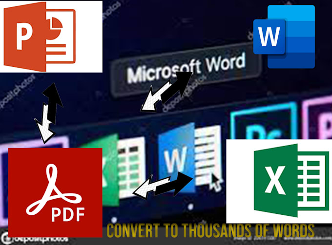 Convert pdf to word, excel spreadsheet by Moyaacjharrison Fiverr