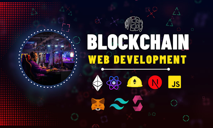 build blockchain web3 app with solidity smart contract crypto dapp as developer