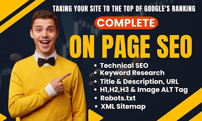 do complete onpage SEO and technical optimization of wordpress website