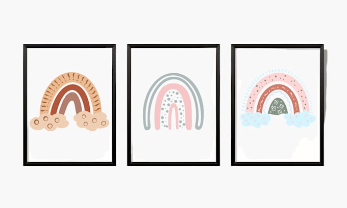 Do nursery printable wall art, kids digital wall art, children wall art ...