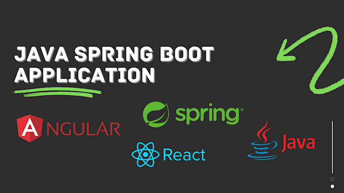 develop java spring boot application