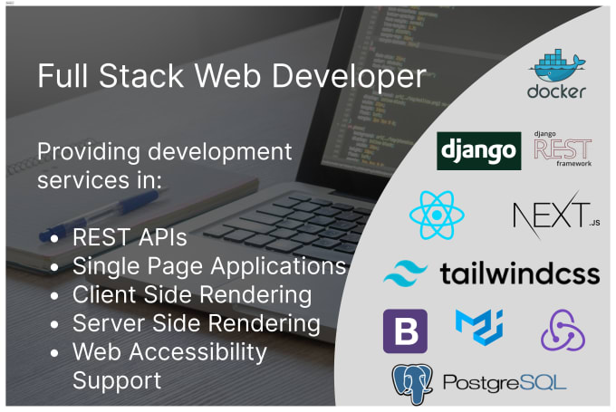 Create your web apps using django and react by Mashhoodijaz | Fiverr