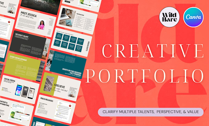 design and write your creative portfolio