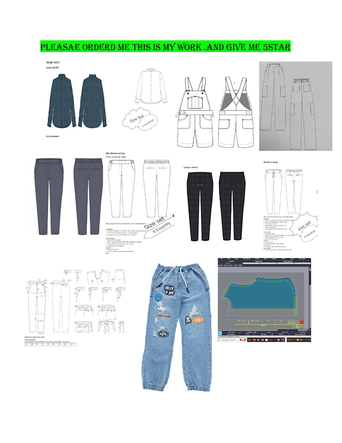 Make garments design and pattern by Mdrakib812 Fiverr