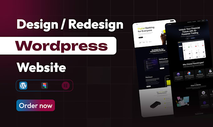 fix and redesign wordpress elementor website, expert elementor