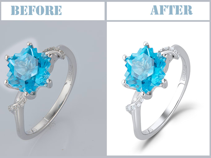 do jewelry retouching with the shortest turnaround time