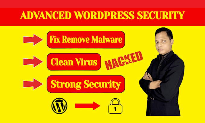 do advanced wordpress security and remove malware