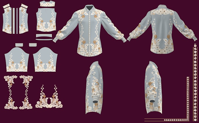 create accurate sewing patterns ready for production