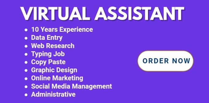 be your virtual assistant for office admin