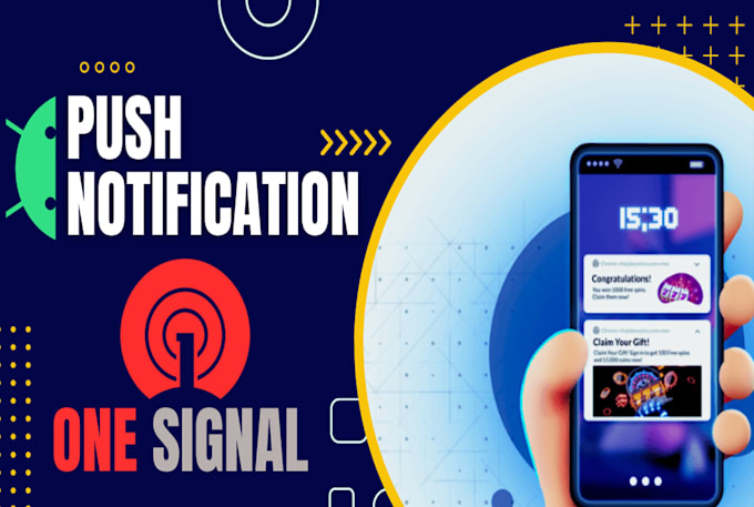 Set push notification on your android app by Hasanfarvej_app | Fiverr