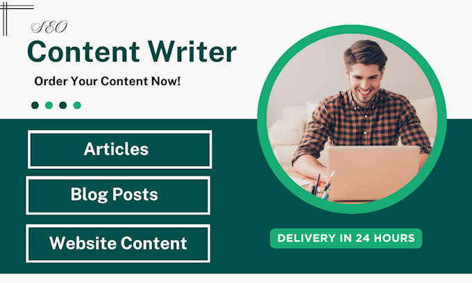 be your SEO content writer and article rewriter