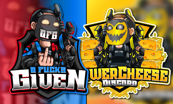 do modern rust server logo design for you and loading screen