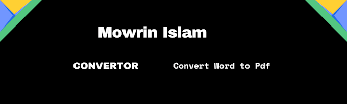convert word file to PDF
