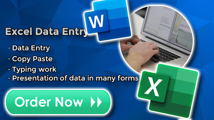 Do free excel data entry and typing work for experience by ...