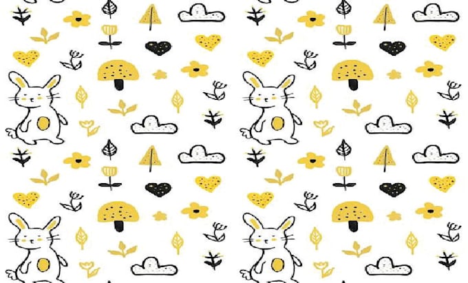 do seamless pattern design for babies textile