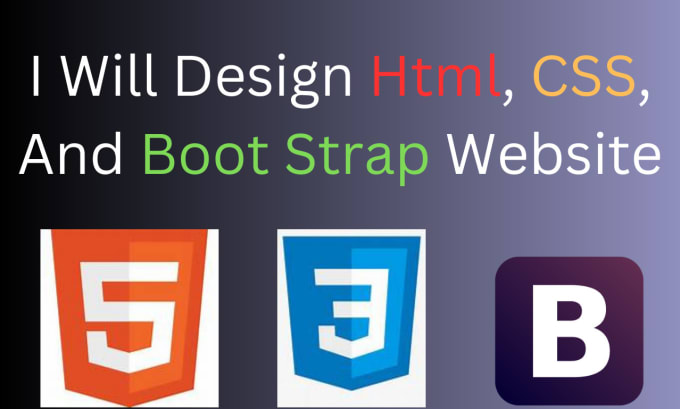 Convert figma design to html, css and bootstrap by Thinktechsol1 | Fiverr