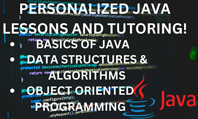 Teach you how to code in java by Shailpatel520 | Fiverr