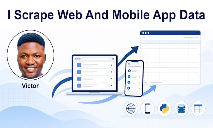 scrape app data or web with android or ios app scraping