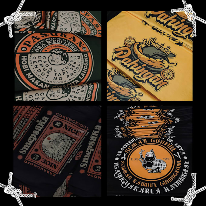 create illustrated vintage style for tshirt design