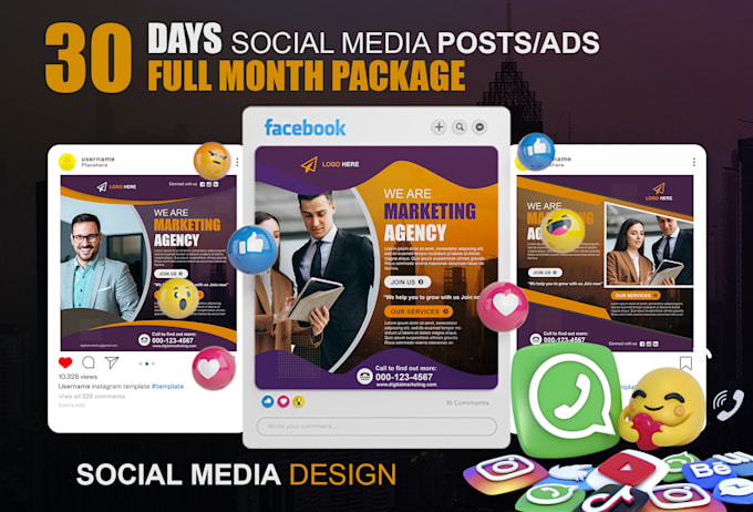 Design stunning social media posts and creative ads by Ryangraphics98 ...