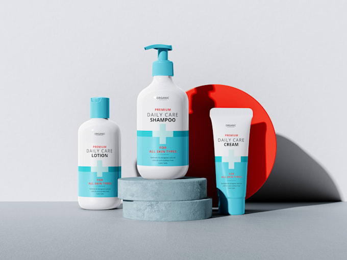 do cosmetic label design and cosmetic packaging design