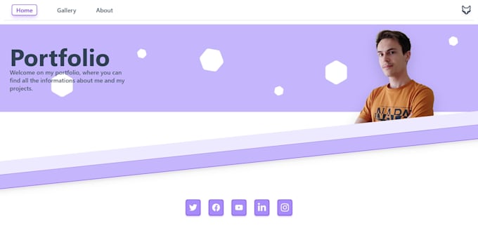 Build you a custom web portfolio by Furwaz | Fiverr