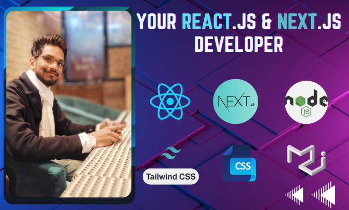 Build react js next js website with tailwind css by Narayan002 | Fiverr