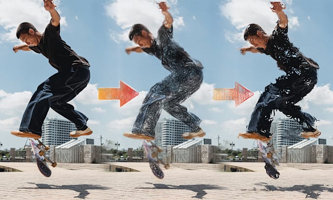 do advanced photoshop editing and object removal