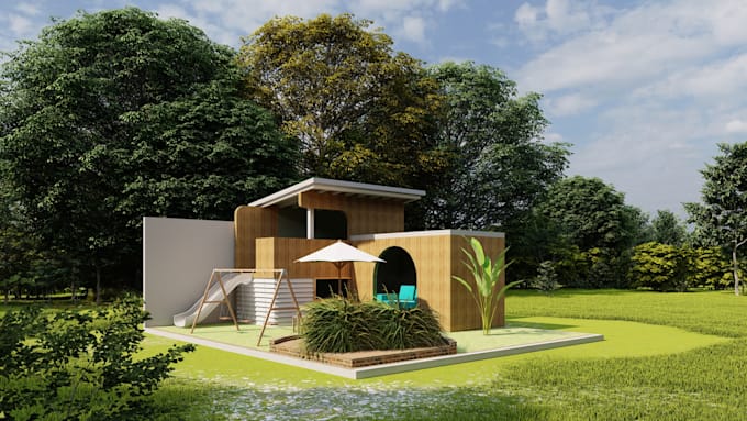 create design 3d interior, exterior and rendering