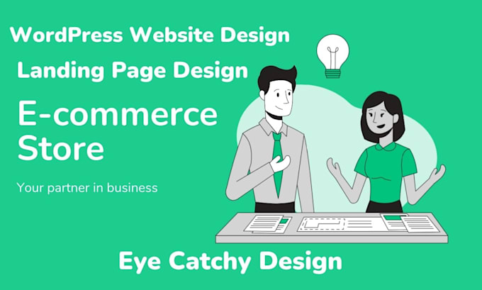 create elementor ecommerce website landing page design