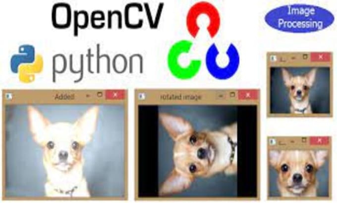 Python image processing shop opencv