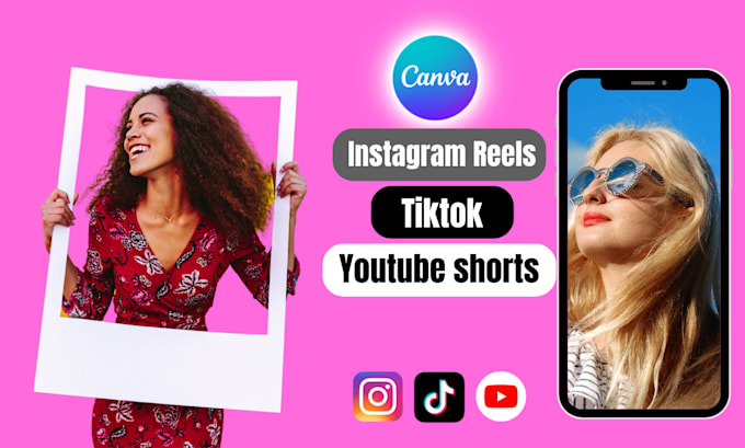 create instagram content, reels, tiktok and youtube shorts