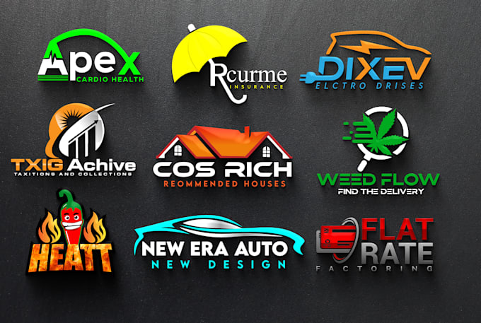 design fascinate, professional and unique business logo