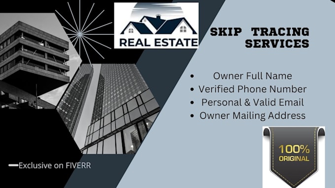 do skip tracing services for the USA real estate