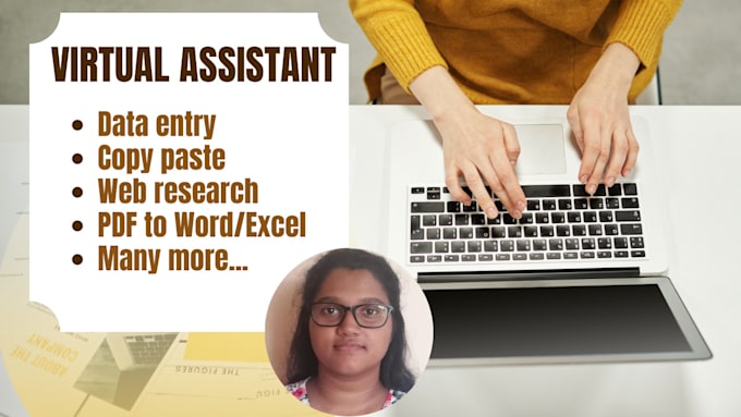 Do data entry, copy paste, typing by Januthi_p | Fiverr image.