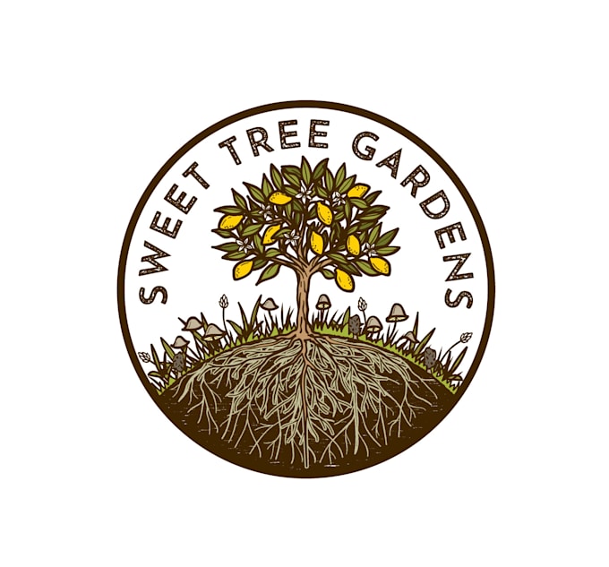 design a professional modern mushroom logo
