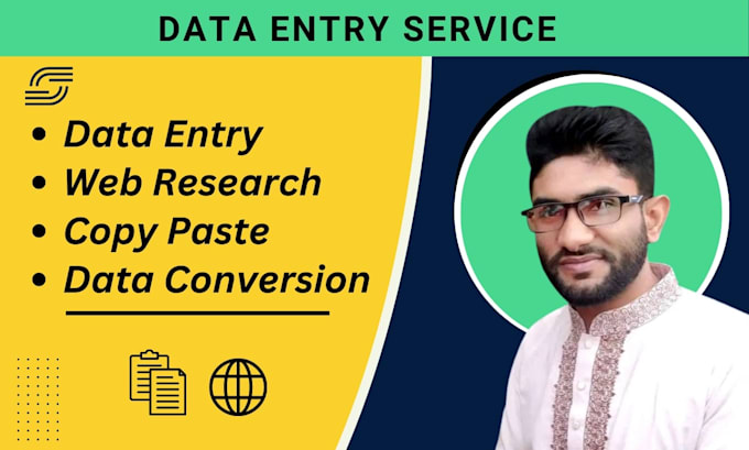 Do data entry, web research, copy paste and data conversion by Md ...