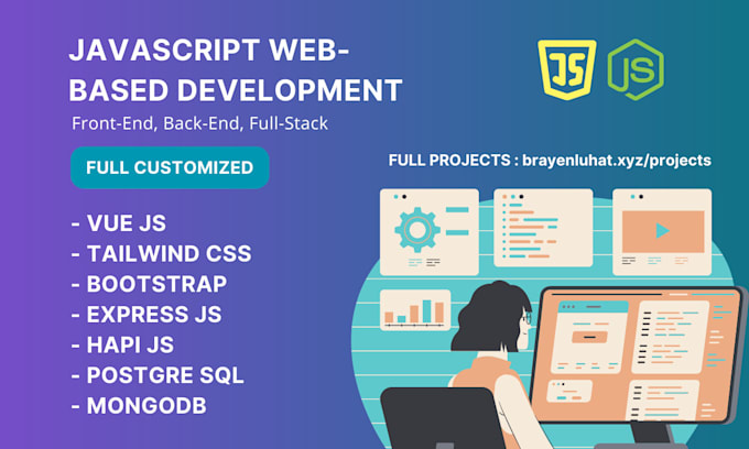 Make javascript based website by Brayenluhatid | Fiverr