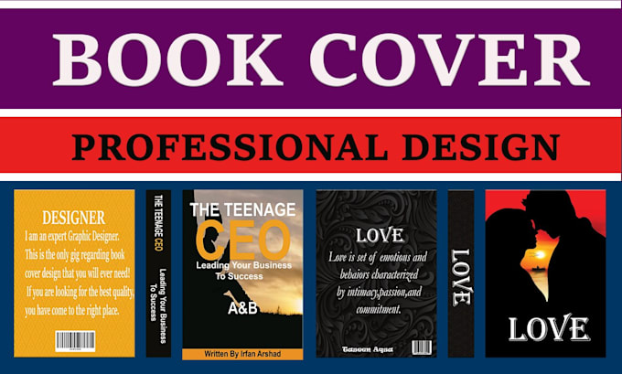 Design professional book cover or ebook cover by Qusoep | Fiverr